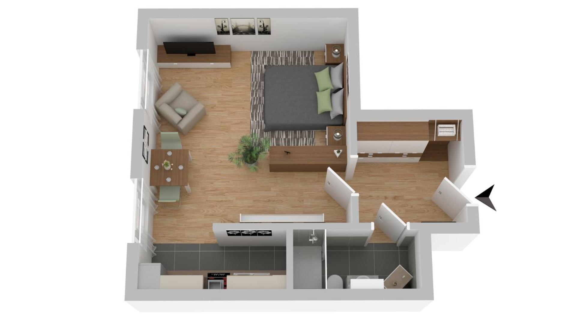 Business-Apartment Rathausstrasse - 34Qm Privatssphaere بارغتيهايد المظهر الخارجي الصورة